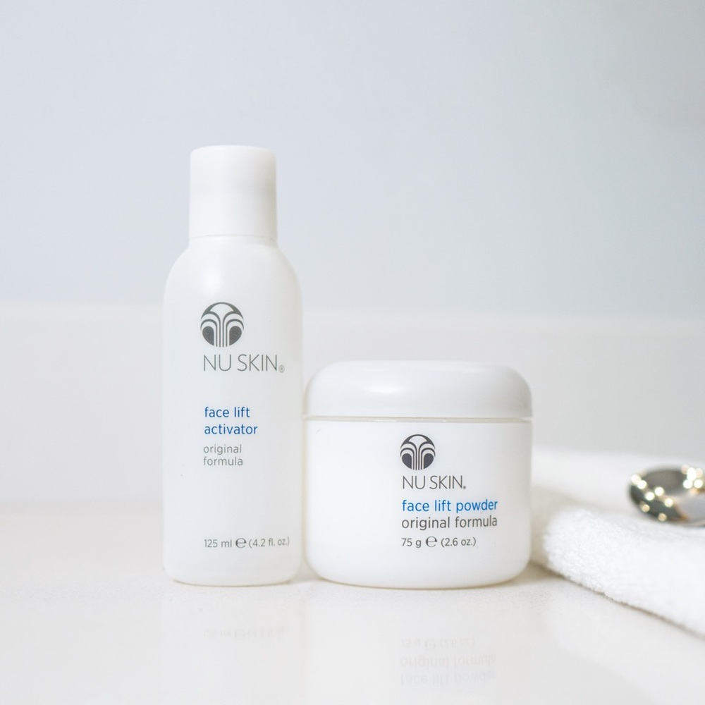 Nu Skin Nuskin Face Lift Activator & lift Powder Instant Lift Kit